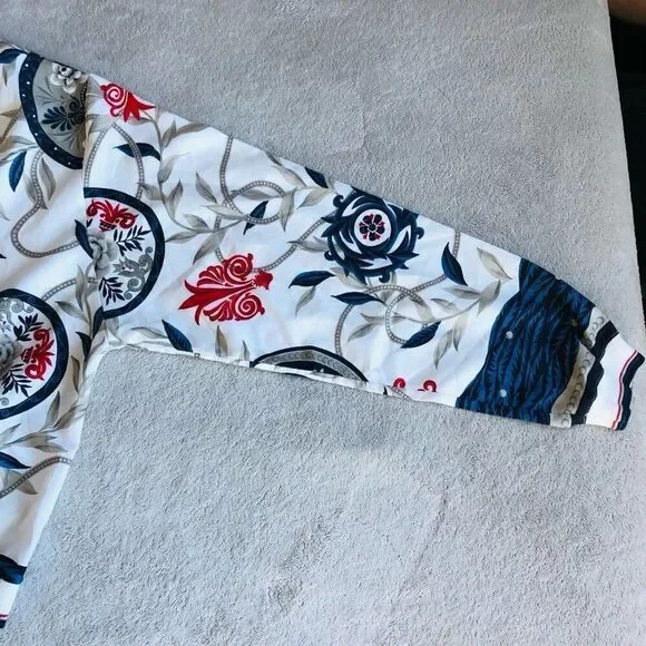 Vintage Marcia Silky V-Neck Sweater Blouse - Picture 6 of 10